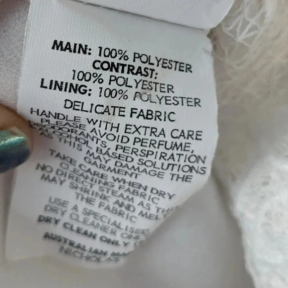 Nicholas Off The Shoulder Floral Lace Top - Picture 5 of 7